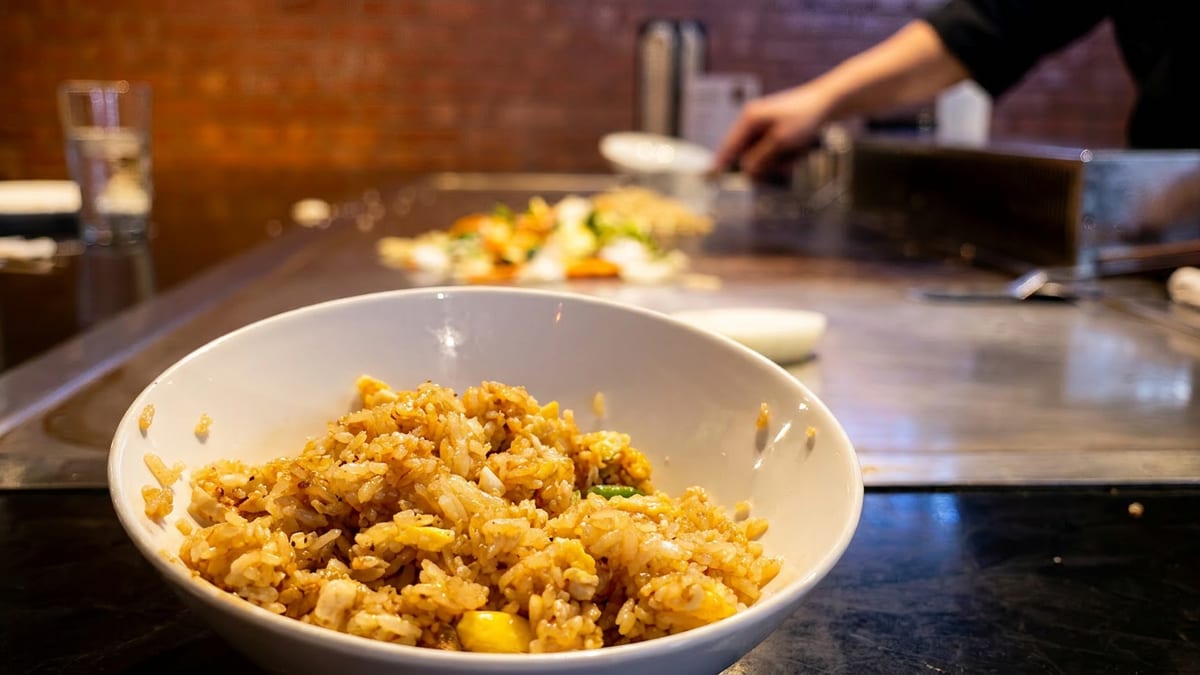 The hibachi room
